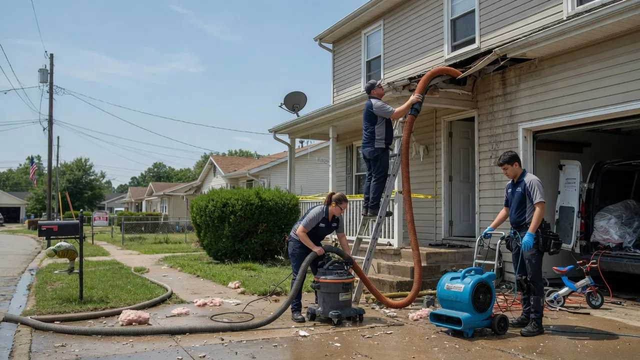 Water Damage Restoration in College Corner, OH near me